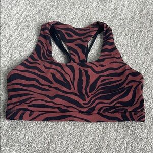 Fabletics Zebra Print Sports Bra